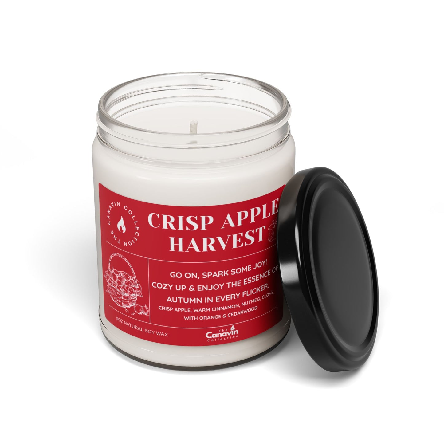 Seasonal Scented Candle - Crisp Apple Harvest - 9oz